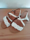 Sandale Sandalette von Gabor comfort, UK 5 (38), Nappaleder, weiß, neuwertig