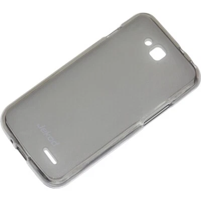 JEKOD CUSTODIA SILICONE TPU SILICON CASE LG L90 D405 DUAL D410 NERO BLACK NEW - Imagen 1 de 4