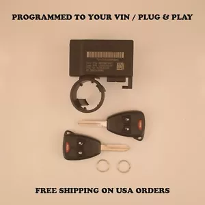 2004-2006 Dodge Durango Dakota Immobilizer 56038676AT VIN Programmed Plug & Play - Picture 1 of 4