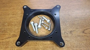 CBM MOTORSPORTS™ 90MM - 105MM BILLET LS THROTTLE BODY TO 4150 INTAKE MANIFOLD - Foto 1 di 7