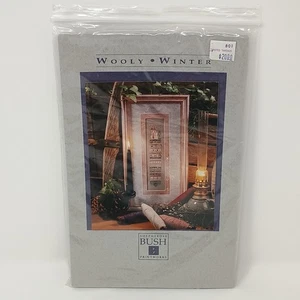 Shepherds Bush Printworks WOOLY WINTER Cross Stitch 1994 Tina Richards Herman - Picture 1 of 8