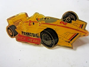 Indy/CART  Original 1990 Rick Mears #2 Pennzoil Chevrolet Racing Hat Pin - Picture 1 of 2