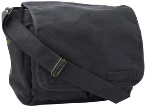 ARMYU Black Original Heavyweight Cotton Canvas Classic Heavyweight Military M... - Picture 1 of 7