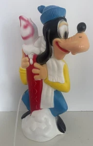 RAR Vintage Empire Walt Disney Blasform Goofy mit Kordel 15" Weihnachten - Bild 1 von 15