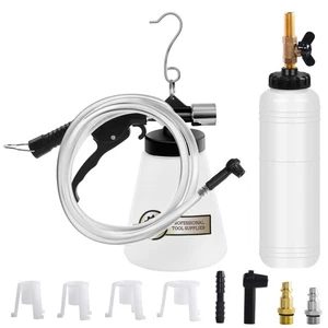 JIFETOR Pneumatischer Unterdruck Brems- und Kupplungsflüssigkeitsentlüfter Werkzeug-Kit, Auto LKW M... - Bild 1 von 8