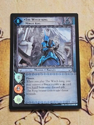 LOTR TCG *Foil* ROTK The Witch-King, Morgul King 7R221 - Image 1 of 2