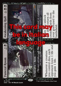 MTG FUNERAL ROOM EXC - CAMERA FUNERARIA 100 - DSK - MAGIC - Picture 1 of 1