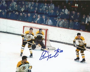 BERNIE PARENT Autographed Signed 8" x 10 Photo Boston Bruins Philadelphia Flyers - Picture 1 of 1