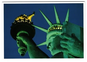 Postcard Statue of Liberty New York City NY Up Close - Picture 1 of 2