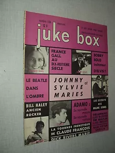 JUKE BOX 104 (1/6/65) FRANCE GALL ADAMO GUY MARDEL SHEILA ARYAN CLAUDE FRANCOIS - Bild 1 von 1