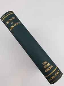 The Diary of John Evelyn: 1640-1706 The Globe Edition McMillan & Co 1908 HC - Picture 1 of 9