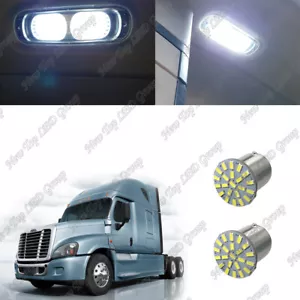 2x 1156 Interior LED Bulbs For 2008-2017 Freightliner Cascadia Sleeper Cab Light - Bild 1 von 8