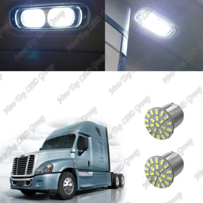 2x 1156 bombillas LED interiores para Freightliner Cascadia 2008-2017 luz de cabina para dormir Foto 1 de 4