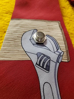 VICKY DAVIS ~ REGALO CONTRATISTA DE CONSTRUCCIÓN ~ CORBATA NOVEDAD HOMBRE ~ "VOLVERSE LOCOS" ~ 57" Foto 1 de 3