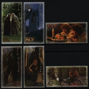 Nueva Zelanda 2001 - Mi-Nr. 1955-1960 ** - MNH - El Señor de los Anillos - Imagen 1 de 1