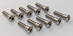 Suzuki GSX 1400 stainless steel front brake disc bolt kit 01-07 rotor mounting - Picture 1 of 4