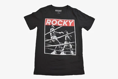 Camisa Rocky Youth Boys Rocky Balboa vs Apollo Creed Película Boxeo Nueva S, L, XL Foto 1 de 4