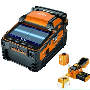 Automatic Optical Fiber Fusion Splicer Machine Optical Fiber Cleaver Kit 5" TFT - Picture 1 of 11