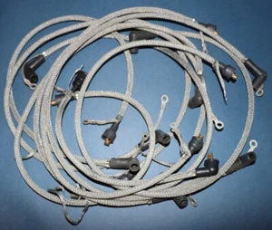 NOS 1955-1974 Corvette 1967-1974 Camaro Delco braided spark plug wires - Picture 1 of 6