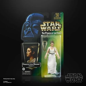 STAR WARS THE BLACK SERIES POWER OF THE FORCE 6" PRINCESS LEIA ORGANA (YAVIN 4) - Picture 1 of 6