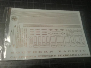 Walthers 89-87 - Old Stickers Ho - Passenger Southern Pacific Siglo- New - Picture 1 of 2