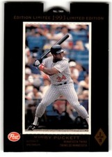 1993 Post Canadian Kirby Puckett #8 Minnesota Twins