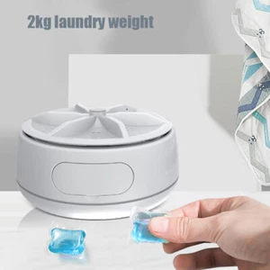 Turbo Washer Intelligent Timing Portable Tools for Intimate Clothes Socks Towels - Picture 1 of 11