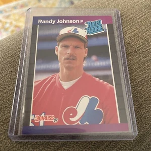HOF RANDY JOHNSON 1989 Donruss Rated Rookie 42  Expos - Picture 1 of 2