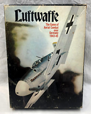 Avalon Hill Luftwaffe Board Game Aerial Combat Germany 1943-45 Vintage 1971 VG
