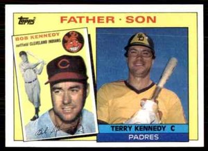 1985 Topps. Bob Kennedy/Terry Kennedy Baseball Cards #135