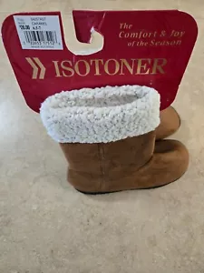 Isotoner Caramel 6,5-7 Stiefeletten - NEU mit Etikett - Bild 1 von 3