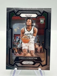 2023-24 Panini Prizm Basketball - Chris Livingston RC #156 - Milwaukee Bucks - Picture 1 of 2