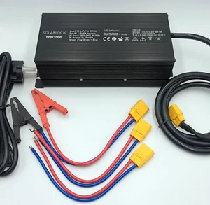 SolarLock 29.2V 20A LiFePO4 Batterieladegerät für 8S LiFePO4 Batterie (24V) - Bild 1 von 5