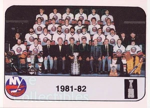 1983-84 New York Islanders News #33 New York Islanders, foto de equipo, Stanley Cup - Imagen 1 de 1