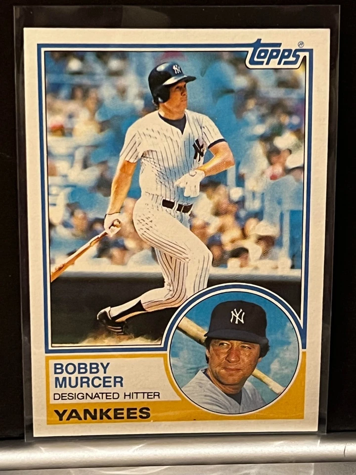 New York Yankees 1983 Topps Bobby Murcer #782 Foto 1 de 1