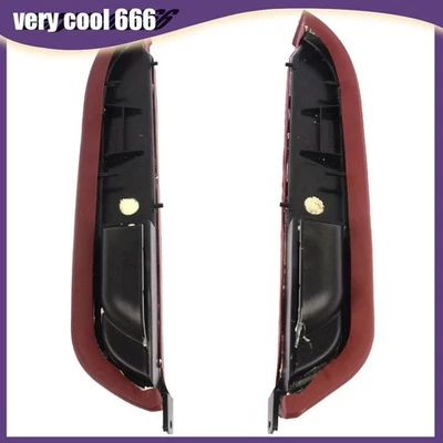 2 piezas reposabrazos de puerta delantera derecha y derecha rojo para Chevrolet GMC C/K 1500 2500 3500 1990-94 Foto 1 de 4