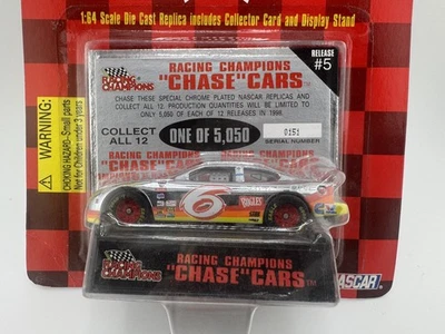 Mark Martin Racing Champions 1998 1/64 #6 Eagle One coche de persecución cromado Foto 1 de 3