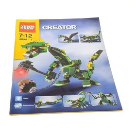 1x Lego Building Instructions A4 Booklet 1 Creator Mystical Animals Lizard Scorpion 4894