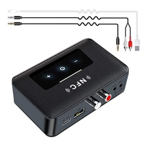 Upgrade Your Sound with this Bluetooth 5.0 Receiver Aux NFC Adapter, USB Dongle - Afbeelding 1 van 23
