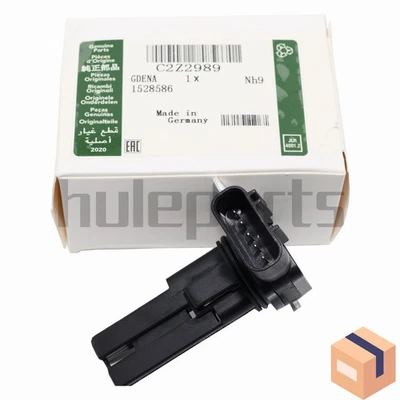 For Jaguar XF XJ XJR XK XKR XKRS Air Mass Flow Sensor Denso OEM C2Z2989 - Image 1 of 4