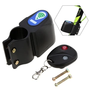 Wireless Remote Control Vibration Alarm for Bicycle Anti Theft Security System - Picture 1 of 12