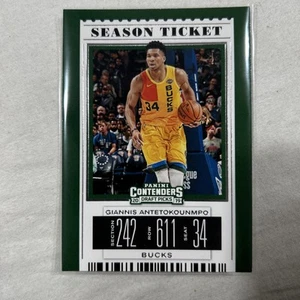 Panini Contenders Draft Picks 2019 Giannis Antetokoumpo - Foto 1 di 2