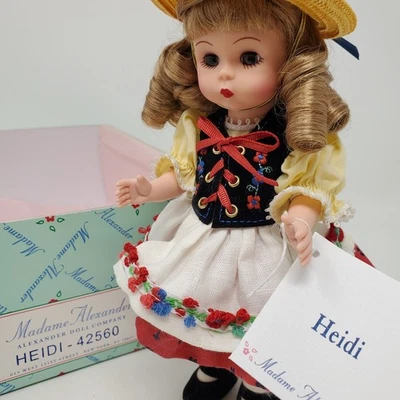 亚历山大·海蒂夫人娃娃 42560 8 英寸复古 2006 全新带盒手腕标签可爱 — 第 1/4 张图片