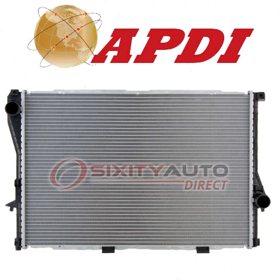 APDI Radiator for 1999-2003 BMW 540i - Cooler Cooling Antifreeze Coolant oo Foto 1 de 4