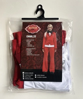 Hazbin Hotel Charlie Morningstar HT Exclusivo Disfraz Disfraz Conjunto Talla LG Nuevo Foto 1 de 4
