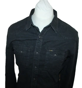 Camisa vaquera Lee Kansas Western para hombre talla M vintage - Imagen 1 de 5