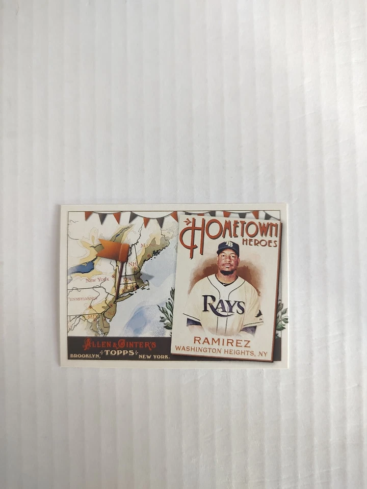 2011 Topps Allen & Ginter's Hometown Heroes Manny Ramirez #HH78 (PWE) - Image 1 of 2