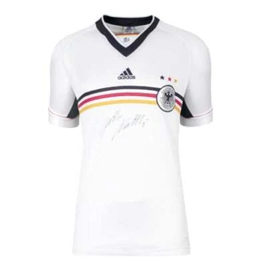 Lothar Matthaus signiertes Deutschland Shirt: Home, 1998-99 Autogramm Trikot - Bild 1 von 1