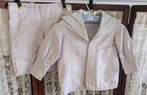 Vintage Art Deco Edwardian Childs Outfit Jacket Top Pants Dolls Bears Lot # 8 - Picture 1 of 23