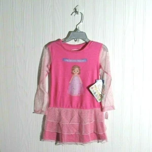 Girls Mooshka Nightgown Size 4T Princess Palia Pink Pajama NWT - Picture 1 of 3